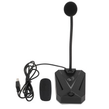 USB Plug and Play Microphone, Ideal for Blue LED Light Enthusiasts