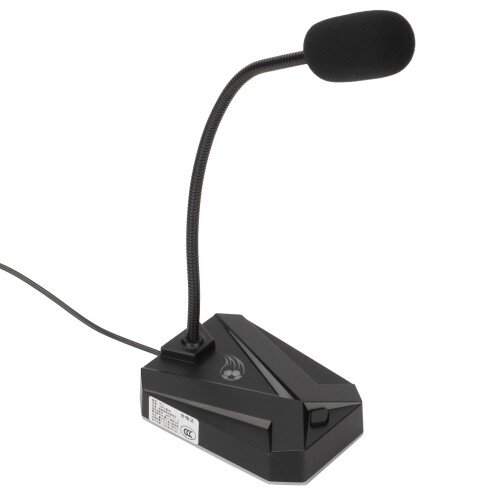 USB Plug and Play Microphone, Ideal for Blue LED Light Enthusiasts 2