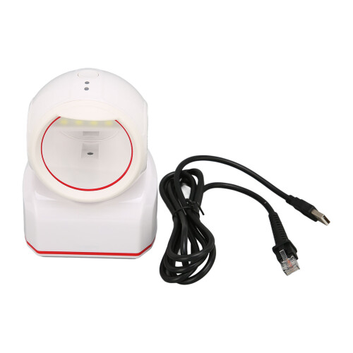 QR Barcode Reader, Automatic Image Sensing, Non-slip Base for Stable Operation in Supermarkets 1