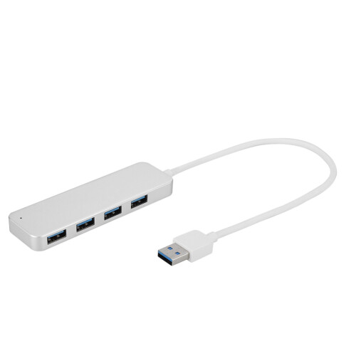 Διανομέας USB3.04Port USB Hub με υποστήριξη τροφοδοσίας, λειτουργία plug and play, γρήγορη