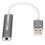 Προσαρμογέας κάρτας ήχου USB από κράμα αλουμινίου, ευέλικτα ακουστικά που 1