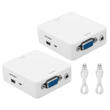 Stable Performance Digital Signal Conversion Box, Plug And Play Gold Plated Connector Resists Corrosion For High Definition Audio Video (2PCS)
