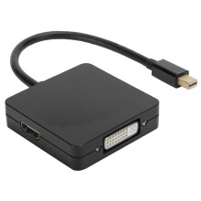 Adattatore da Mini DP a HDMI per Mac, compatibile con Thunderbolt, supporto risoluzione 4K, plug and play, connettori placcati in oro, design