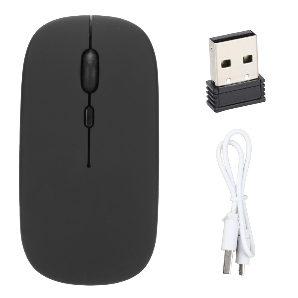 Bluetooth 5.2 Wireless Mouse, Rechargeable Optical Mouse With Mouse Jiggler And Silent Click, Dual-Mode 2.4G And Bt Connectivity For Laptop Pc Mac, An 9147006880715