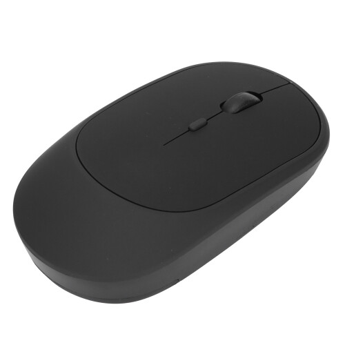 Mouse wireless a LED ricaricabile, silenzioso e sottile per computer, compatibile con Macbook e iPad, Bluetooth e 2.4G Dual Mode, connessione veloce 2