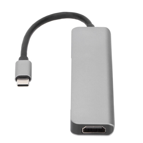 Πολυλειτουργικός διανομέας 6 σε 1 USB3.0 για φορητούς υπολογιστές, με μεταφορά 2