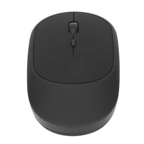 Mouse wireless a LED ricaricabile, silenzioso e sottile per computer, compatibile con Macbook e iPad, Bluetooth e 2.4G Dual Mode, connessione veloce 1