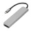 Πολυλειτουργικός διανομέας 6 σε 1 USB3.0 για φορητούς υπολογιστές, με μεταφορά 4