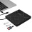 Slim External CD DVD Drive, Wide Compatibility, Strong Stability, Fast Reading Speed for Desktop Computers, Notebook Computers, All-In-One Computers 6