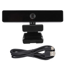 Professionelle Webcam mit integriertem Mikrofon, Weitwinkel-Audioaufnahme für Gruppenbesprechungen, Plug & Play für bequeme Nutzung