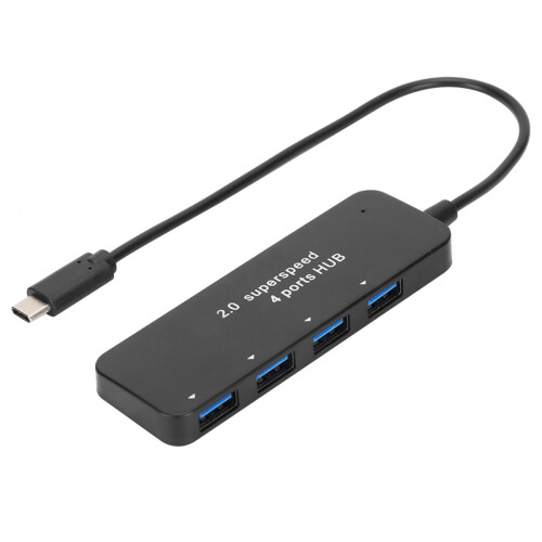Γρήγορη μεταφορά δεδομένων USB C Hub4Ports USB Hub εξαιρετικά υψηλής ταχύτητας μετάδοσης