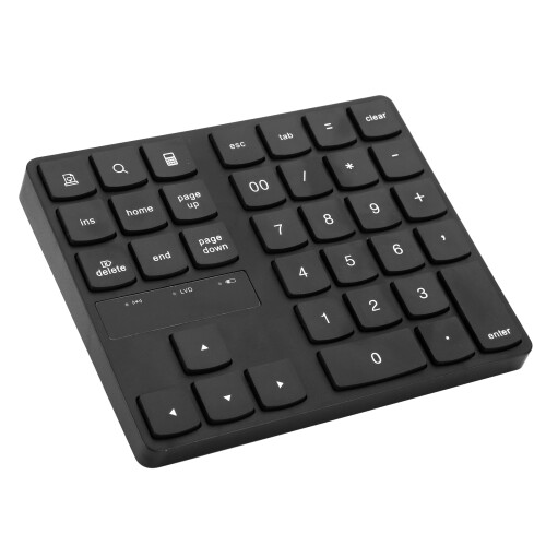 Multi Function Numeric Keypad Ultra Silent Rechargeable Battery 2.4G Wireless Compact Design Plug And Play Ergonomic Build Compatible With Laptops 1