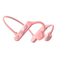 Air Conduction Headphones Bone Conduction Headphones Wireless Headphones Bluetooth 5.3 Open Ear Headphones With HD Microphone Noise Cancellation Long