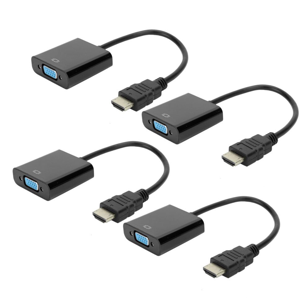 Multimedia Bridge, Incredible Performance Hdmi To Vga Adapter, Broad Compatibility Ensuring Smooth Connections, Compact Design For Easy Portability, 9773935068414