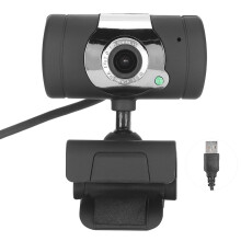Geavanceerde Full HD-webcam, correctie bij weinig licht voor optimale helderheid, ingebouwde microfoon voor helder geluid, plug-and-play-ontwerp,