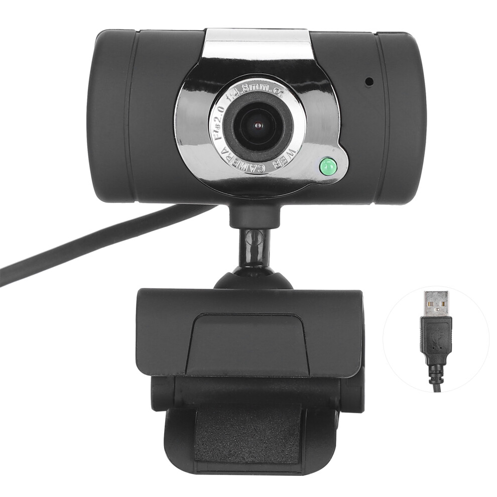 High Definition 1080P Webcam, Low Correction Ensures Clear Images, Widescreen Lens For Broad Coverage, Plug And Play Webcam With Built-In Light 9773935068506