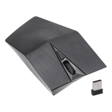 Oplaadbare draadloze muis, ergonomische verticale muis, muis voor linkshandigen met 2,4G draadloze technologie, plug-and-play, vooruit- en