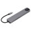 Βελτιωμένη παραγωγικότητα, κόμβος USB C 8 σε 1 από κράμα αλουμινίου με ευρεία 4