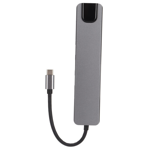 Βελτιωμένη παραγωγικότητα, κόμβος USB C 8 σε 1 από κράμα αλουμινίου με ευρεία 2