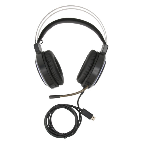 Ακουστικά για παιχνίδια με ακύρωση θορύβου με ελαφρύ μεταλλικό σύστημα,