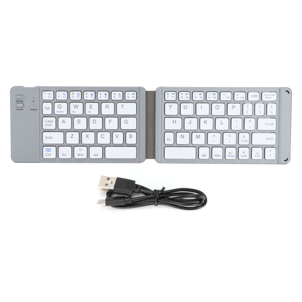 Wireless Travel Keyboard Foldable Bluetooth Keyboard With Universal Compatibility And Stylish Appearance For Smartphones Tablets Laptops 9773935246355