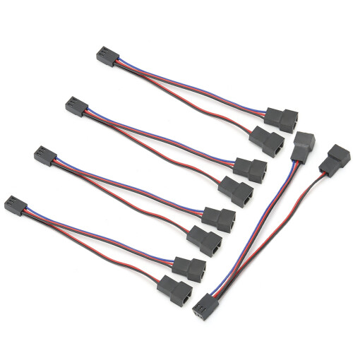 Διαχωριστής ανεμιστήρα ModFlex Sleeving, καλώδιο ψύξης CPU υπολογιστή με βελτιωμένη 1