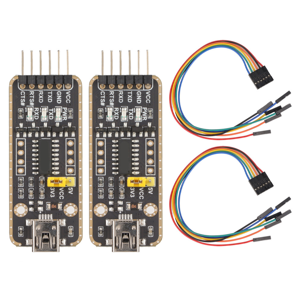 Ttl Levels Adjustable Design Usb To Uart Debugger Module, Immersion For Raspberry Pi, Mac, Linux, Android, Windows, Double Sided Gold 9147006735183