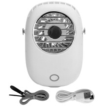 Ventilator compact pentru colier, baterie de mare capacitate pentru utilizare extinsă, flexibil și reglabil pentru o experiență de răcire