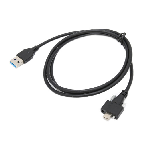 Καλώδιο κλειδώματος USB τύπου C σε USB3.0 με διπλή βίδα, υψηλής ταχύτητας, ασφαλής 1