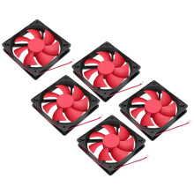 Krachtige koelventilator met kogellagers, borstelloos, 12 cm, voor uiteenlopende toepassingen, warmteafvoer in computerbehuizingen, stil en