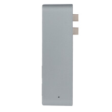 Premium USB-C-hub met dubbele USB 3.1-poorten, supersnelle overdrachtssnelheid van 40 Gbps, betrouwbare gegevensoverdracht zonder verlies, universele