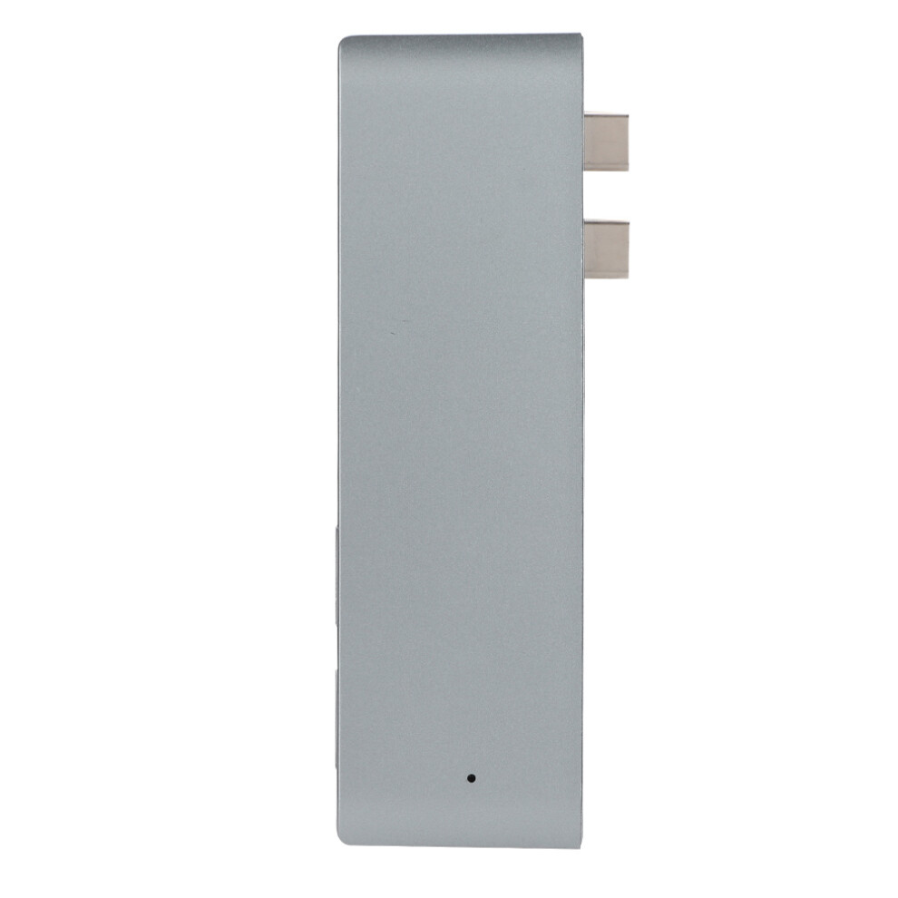 Premium Usb C Hub With Dual Usb 3.1 Ports Super Fast 40Gbps Transfer Rate Reliable Data Flow No Loss Universal Plug And Play Support Slim Lightweight 9147006877135