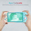 Capa protetora macia e resistente a impactos para Nintendo Switch Lite, incluindo 4 protetores de analógico confortáveis. 4