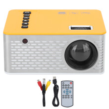 Movie Projector With Projection Screen Included, Portable Home Cinema Supporting Advanced Led For Clearer Image Quality And Extensive Connection