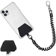 Laccetto per telefono innovativo, design antifurto per compatibilità universale e ancoraggio ultrasottile per un'integrazione perfetta