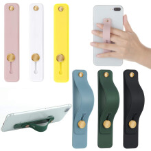 Secure Hand Strap Holder, Slim Fashionable Finger Loop Selfie Grip, Lockable Design Ensures Safe Grip for Your Smart Devices