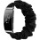 Trykt stofarmbånd til fitnesstracker, blødt, vaskbart elastisk stofbånd i bomuld med letvægtskomfort, elastisk scrunchie-design 1