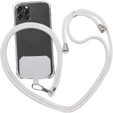 Cordino per smartphone dal design alla moda, custodia a tracolla per un comfort che dura tutto il giorno, facile installazione e ricarica,