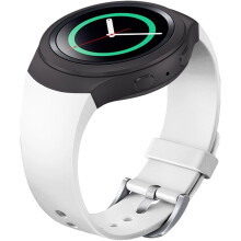 Vielseitiges Gear S2-Armband, kompatibel mit Samsung Smartwatch-Modellen, drehbare Lünette für verbesserte Navigation, Silikonmaterial für hohen