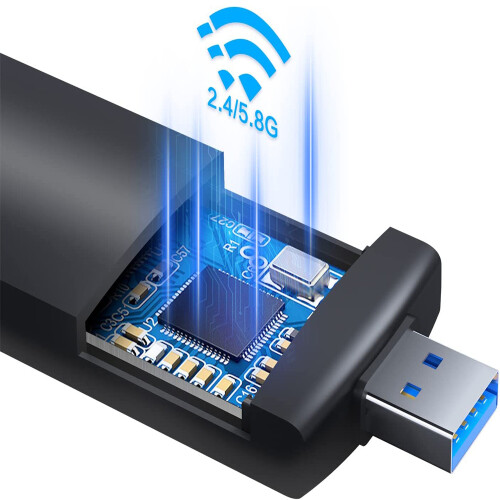 Επαναστατικός προσαρμογέας WiFi διπλής ζώνης, προσαρμογέας WiFi υψηλής ταχύτητας 1