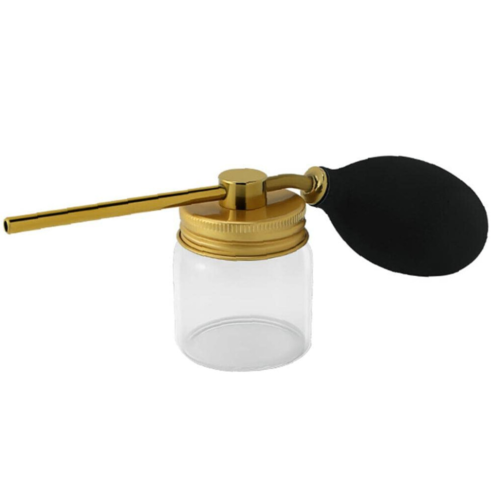Hair Fiber Applicator Bottle with Precision Nozzle for Hair Thickening Powder and Accurate Coverage