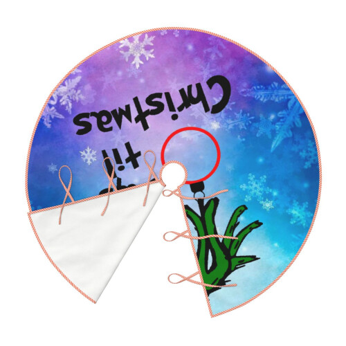 Φούστα Χριστουγεννιάτικου Δέντρου Grinch, Διακόσμηση Σπιτιού για Καλά 2