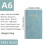A6Mini Notebook Organizer Planner Ημερολόγιο Ταξιδιού 1