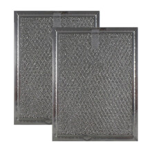 Pachet de 2 compatibile cu filtrele de grăsime din aluminiu pentru cuptorul cu microunde Frigidaire AH466987