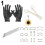 Επαγγελματικό κιτ piercing Walbest1Set, βελόνες από ανοξείδωτο ατσάλι για αυτί, μύτη, 4