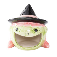 XIUH Halloween-Kerzenhalter, Keramik-Aromatherapie-Kerzen für Heimpartys, Tischdekoration, passend zur Halloween-Dekoration