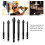 6 Pcs Carbide Drill Bit Set Compatible with Ceramic, Tile, Wood, Wall - Universal Punch Drill Bits for Versatile Use 5