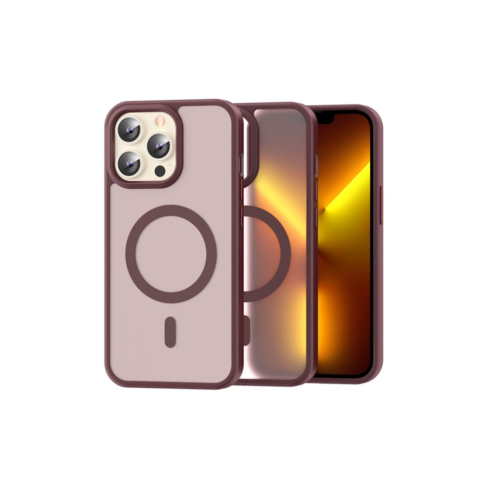Colorpop Compatible With Iphone 13 Pro Max Case Ch Magsafe Matte Red 9773935035843