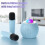 SUSUchens Ηχείο συμβατό με Bluetooth με μικρόφωνα, Surround Sound, Μικρό μέγεθος, Φορητό μίνι 3