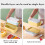 Double Bento Box, 4,5*4,5*4,5 ιντσών, στοιβαζόμενο δοχείο φαγητού All-in-One, πλαστικά σκεύη, 4